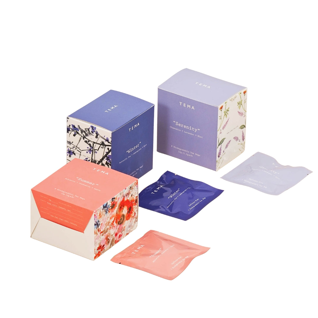 Tea Bags Collection 8 Biodegradable Sachets