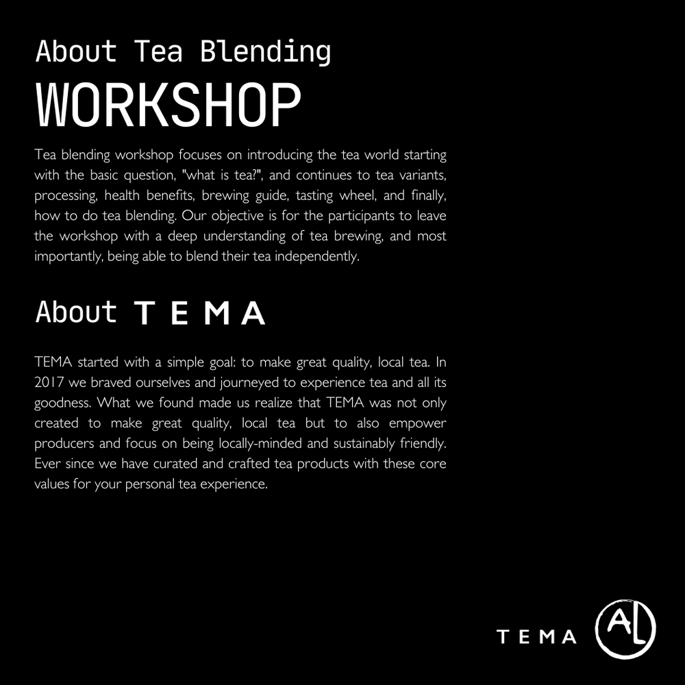 
                  
                    CUP WITH STRAINER CERAMIC + TEA BLENDING WORKSHOPS
                  
                