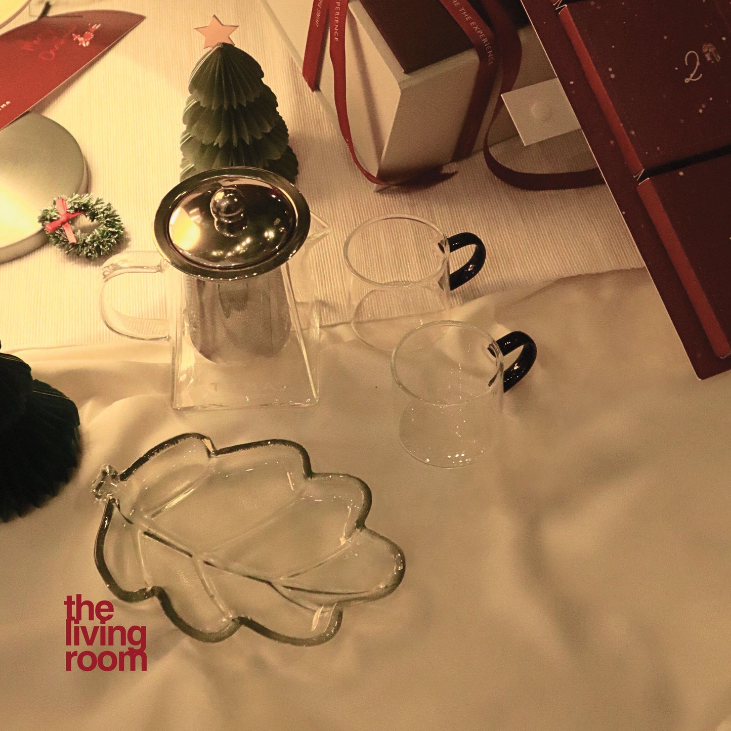 The Living Room Set - Red Box (12 Tea Advent Collection + Teapot 350ml ...