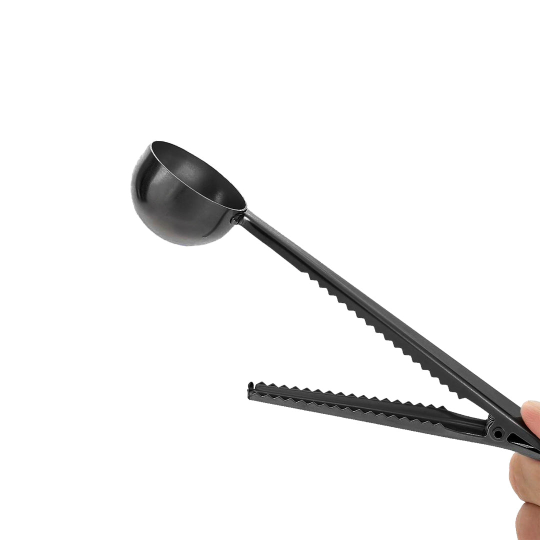 
                  
                    Black Table Spoon with Clipper
                  
                