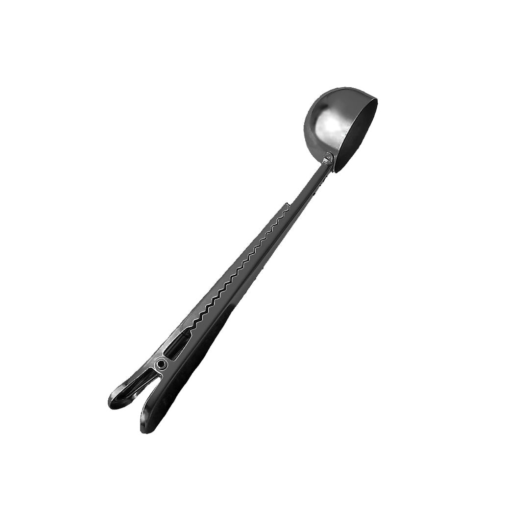 
                  
                    Black Table Spoon with Clipper
                  
                