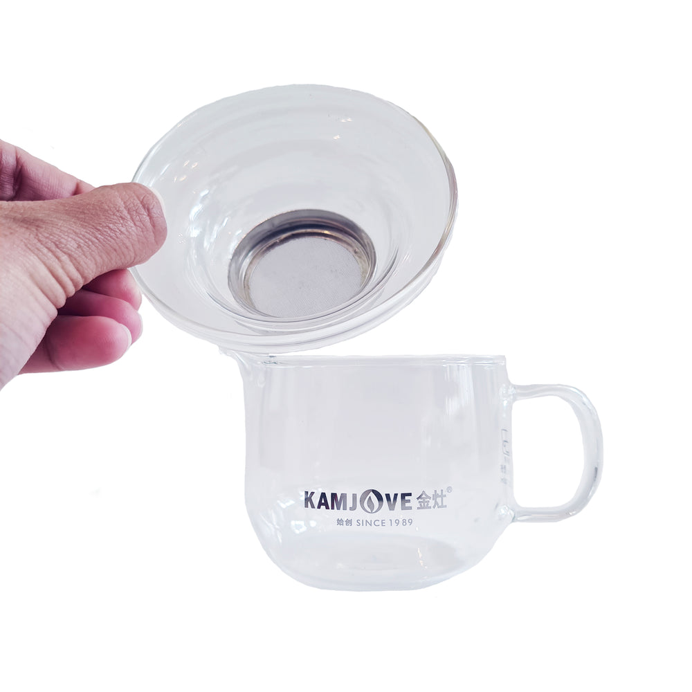 
                  
                    Glass Tea Pot with Strainer 200ml
                  
                